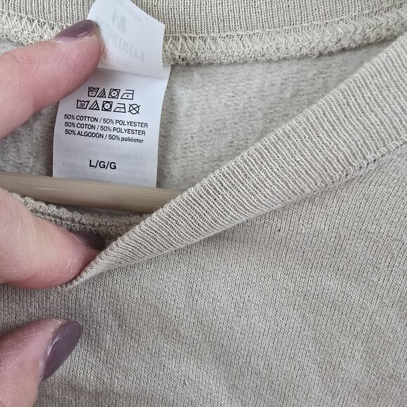 Hanes EcoSmart "Be Kind to Your Mind" Unisex Sweatshirt L - Picture 5 of 7